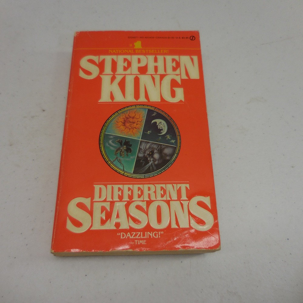 Stephen King Different Seasons 1983 1st Signet Printing Paperback Shawshank Body